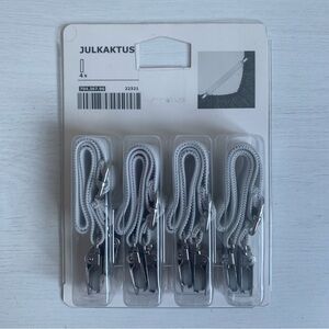 IKEA Julkaktus Elastic Straps for Fitted Sheet 4-pack 704.367.96